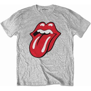 The Rolling Stones - Classic Tongue Kinder T-shirt - Kids tm 12 jaar - Grijs