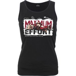 Deadpool Deadpool - Maximum Effort Dames Top - zwart - S