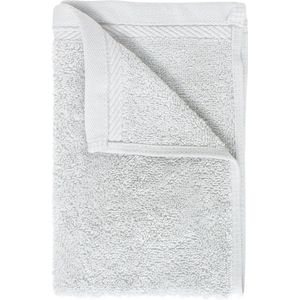 The One Towelling Organic Gastendoek - Kleine handdoek - 100% organisch katoen - 550 gr/m2 - 30 x 50 cm - Zilvergrijs