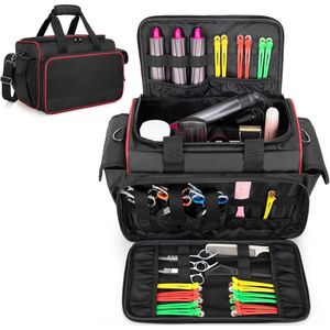 Lexium Kapperskoffer - Visagiekoffer - Make up koffer - Make up trolley - Kappers koffer - Beautycase - Cosmetica koffer - Kapperstas