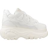 Buffalo - Classic White COW Leather - Lage Schoen - Wit - Dames