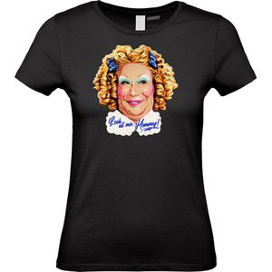 Dames T-shirt DragQueen | Gay pride shirt kleding | Regenboog kleuren | LGBTQ | Zwart dames | maat XS
