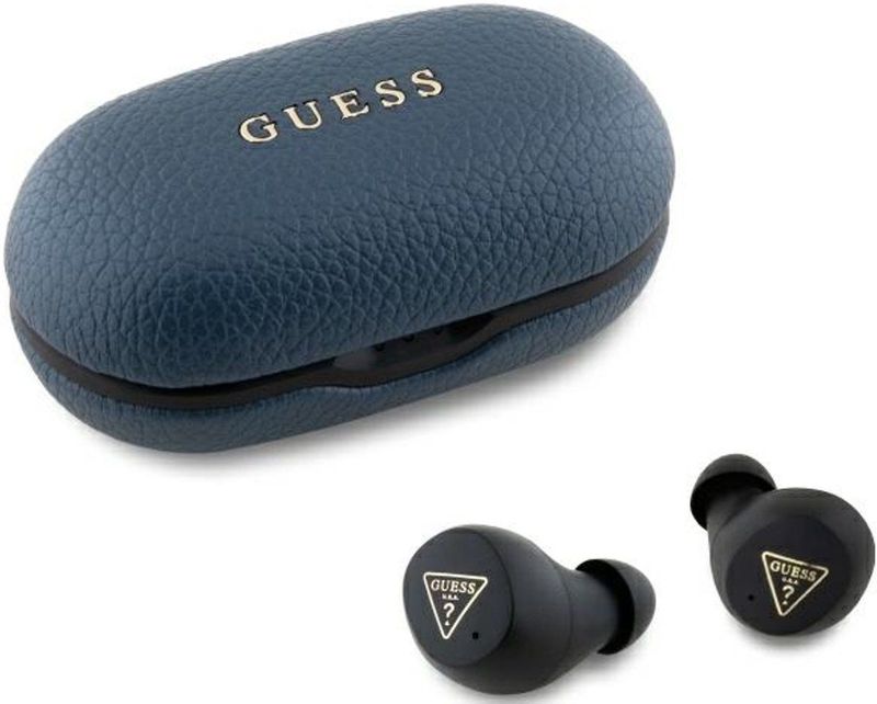 Guess - Bluetooth TWS - Hoofdtelefoon - Blauw - Draadloos met Oplaadstation