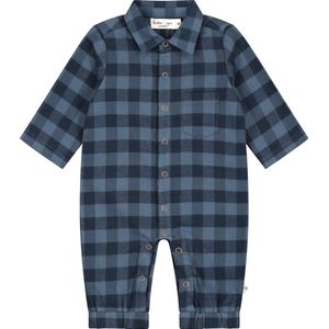 Smitten Organic - Baggy Overall Boxpak-  China Blue - Maat(68)
