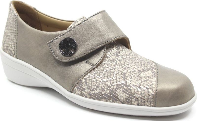 Solidus - 26426 - Klittenbandschoenen - Perlato/Queen Fango