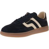 Sneaker - Suède - Honingkleurige Rubberzolen - Retro Geïnspireerd