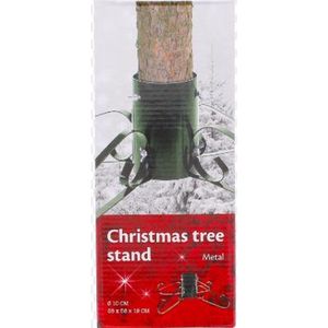 Kerstboomstandaard / Kerstboomvoet | Donkergroen | 10 cm