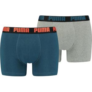 Puma - Basic Boxer 2p - Ondergoed Heren-XXL