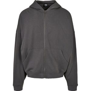 Sweatvest - Effen - Sweatstof - Capuchon - Ritssluiting