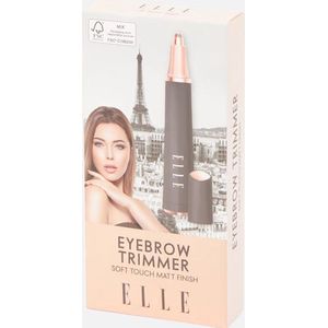 Elle - Wenkbrauw Trimmer – Precisietrimmer – Wenkbrauw epilator – met 3 gratis Wenkbrauw mesjes - Gezichtsontharing dames - Gezichtshaar verwijderen vrouw