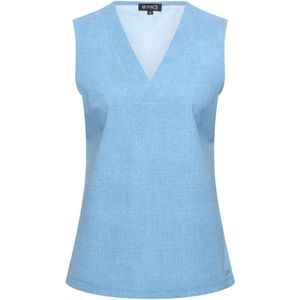 Travel Top Denim Mouwloos 2425 Bleached