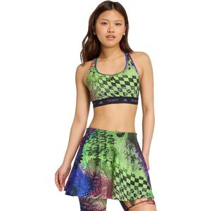 adidas PERFORMANCE - Sport bh - Royal Blue/Koningsblauw/Limoen/Donkerooranje/Zwart - Bustier