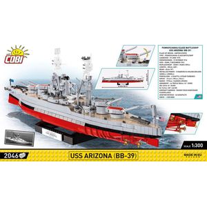 COBI USS Arizona (BB-39) - COBI-4843