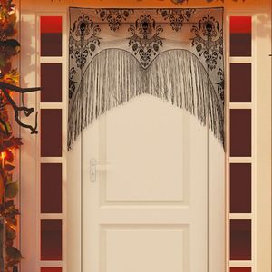 Fiestas Guirca - Deurgordijn vleermuizen (95 x 100 cm) - Halloween - Halloween Decoratie - Halloween Versiering
