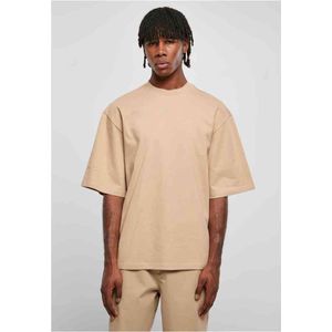 Urban Classics - Organic Oversized Sleeve Heren T-shirt - XXL - Beige