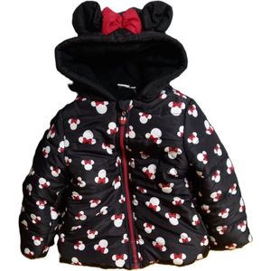 Minnie Mouse jas - fleece - winterjas - maat 86 cm - 2 jaar