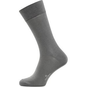Carlo Lanza - Midgrijze katoenen herensokken