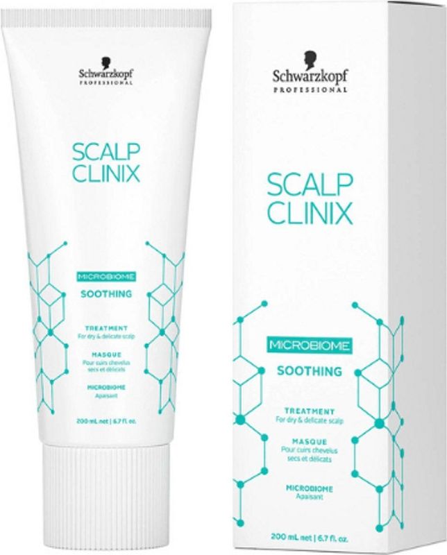 Scalp Clinix - Kalmerende Behandeling - Crèmespoeling - Voor Droge Hoofdhuid - 200ml