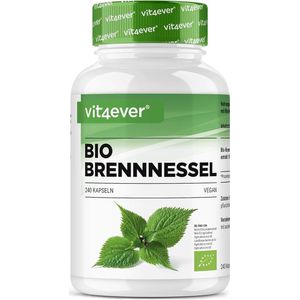 Vit4ever - Biologisch Brandnetelextract - Voedingssupplement - 240 Capsules - Vegan