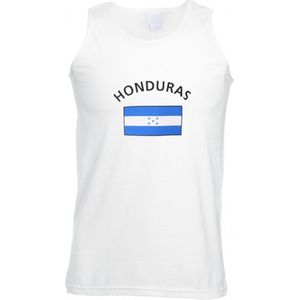 Witte heren tanktop Honduras S