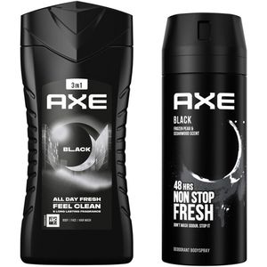 AXE Black - Pakket - Douchegel & Deo Spray