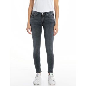 Replay Dames Jeans Broeken NEW LUZ skinny Fit Grijs 32W / 30L Volwassenen