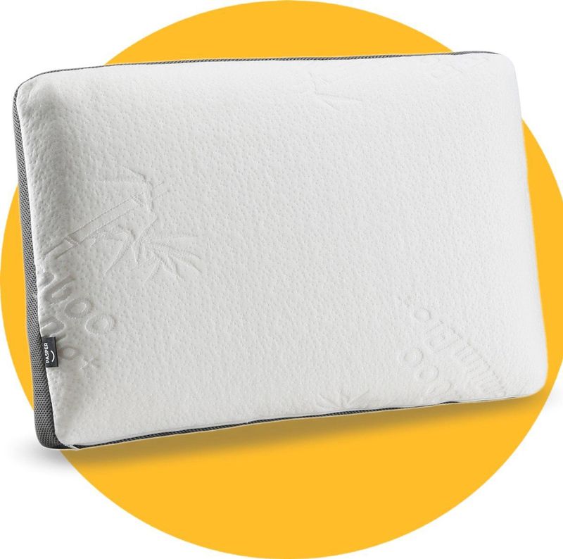 Pasper - Bamboe Hoofdkussen - 60 x 40 x 12 cm - Hypoallergeen - Traagschuim Memory Foam