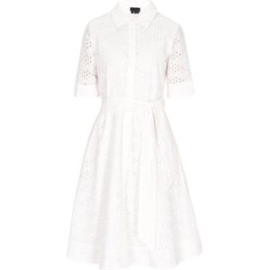 DreiMaster - Classic Look - Overhemdjurk - Knielengte - Korte Mouwen