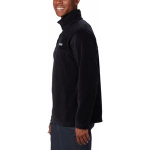 Columbia Steens Mountain™ Half Snap Fleece trui - Fleecetrui met halve rits - Outdoortrui Heren - Zwart - Maat M