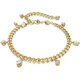 Dextera - Armband - Goudkleurig - Kristallen - Swarovski Zirconia