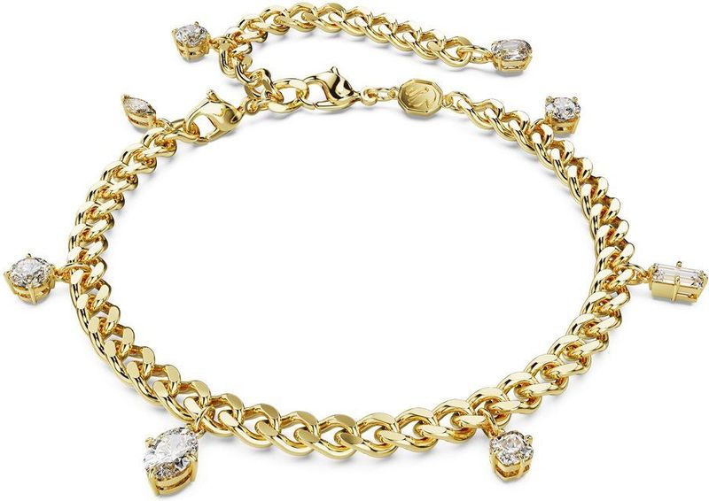 Dextera - Armband - Goudkleurig - Kristallen - Swarovski Zirconia