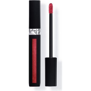 Dior - Rouge Dior Liquid - 784 Red Lava (metallic wine )