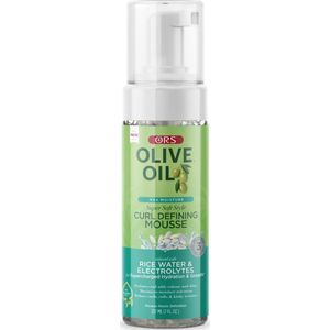 ORS Max Moisture - Haarstyling Mousse - 207ml - Met Rijstwater, Elektrolyten en Olijfolie