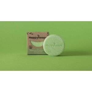 The Happy Soaps - Shampoo bar - Fresh bergamot - 70 gram - normaal haar - dagelijks gebruik