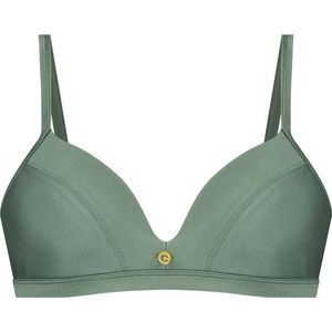 Ten Cate Beach TC WOW Niet-voorgevormde Triangel Bikinitop Groen