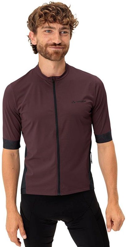 Vaude - Bike Kuro II - Wielertrui - Paars - Korte Mouw