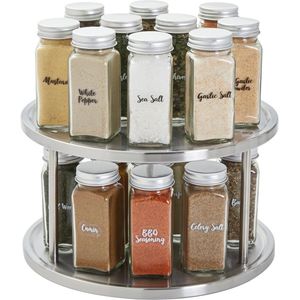 Roestvrijstalen draaitafel met 10.5 inch diameter - Ideale huishoudelijke accessoire