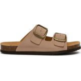 Jackie - Muiltjes - Zwart - Kurk - Comfortabele Pasvorm