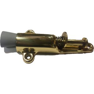 KWS deurstop/deurvaststeller 25mm messing