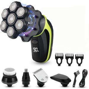 ApexArte® Skull Shaver - Scheerapparaat Mannen - Bodygroomer - Trimmer - Zwart