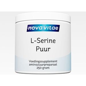 Nova Vitae - L-Serine Poeder - Puur - 250 Gram