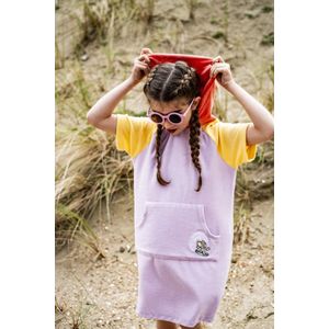 Woody - Baby Unisex Poncho - Mauve - 9/18 maanden