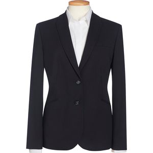 Jas Dames 34 EU (6 UK) Brook Taverner Lange mouw Black 64% Polyester, 34% Viscose, 2% Elasthan