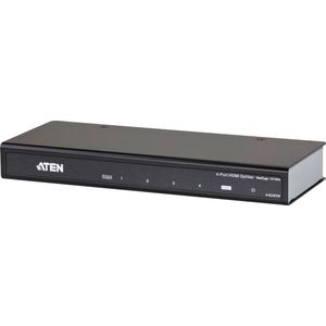 4-Poorts HDMI-Splitter Zwart