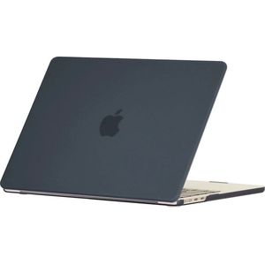 Mobigear Laptophoes geschikt voor Apple MacBook Air 13 Inch (2022-2024) Hoes Hardshell Laptopcover MacBook Case | Mobigear Matte - Zwart - Model A2681
