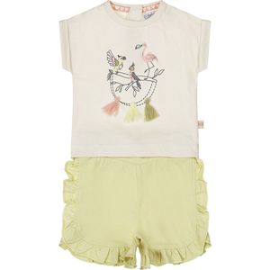 Dirkje Meisjes Kledingset - Soft green