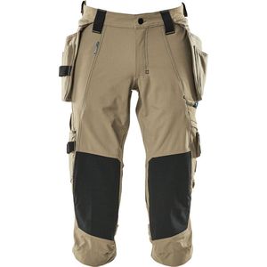 Mascot Advanced Driekwart broek met spijkerzakken 17049-311 - lichtkhaki - C51