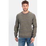 camel active - Mouline - Gebreide Trui - Grijs-Geel