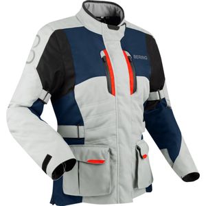 Bering Jacket Lady Siberia Grey Blue Red T1 - Maat - Jas