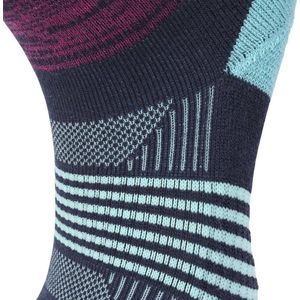 Dames Midweight Crew Sokken voor Trail Running en Wandelen